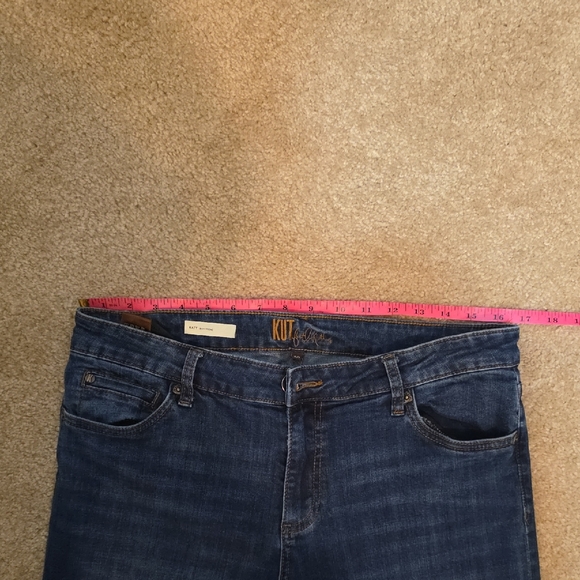 Kut from the Kloth Katy Boyfriend Denim Jeans Sz 10 - Picture 4 of 7